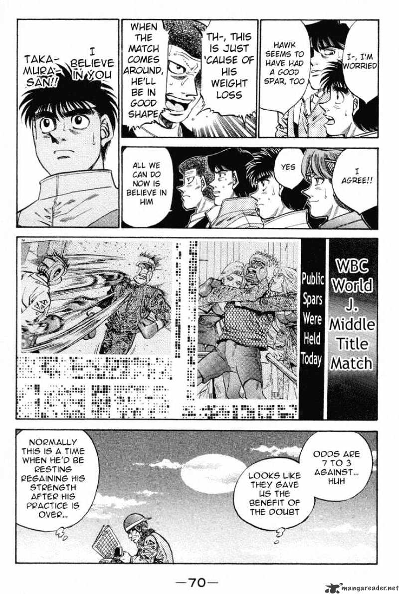 Hajime no Ippo: Fighting Spirit, Chapter 374 image 08